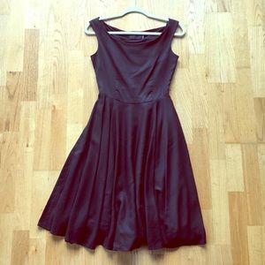 Blaque Label Black Off the Shoulder A-line Dress